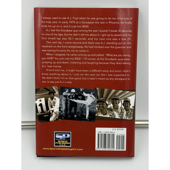 Donnie Allison Autographed Book As I Recall HBDJ Jimmy Creed - Picture 2 of 6